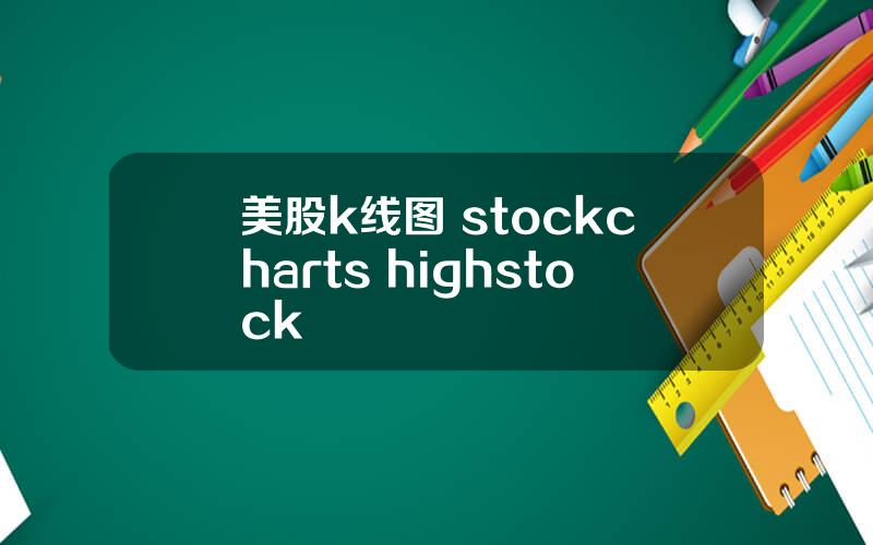 美股k线图 stockcharts highstock